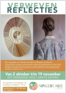 Expositie verweven reflecties